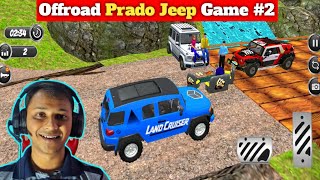 SOME TOURIST ENJOY THE SUMMER : LEVEL 2 💯 OFFROAD PRADO JEEP GAME screenshot 3