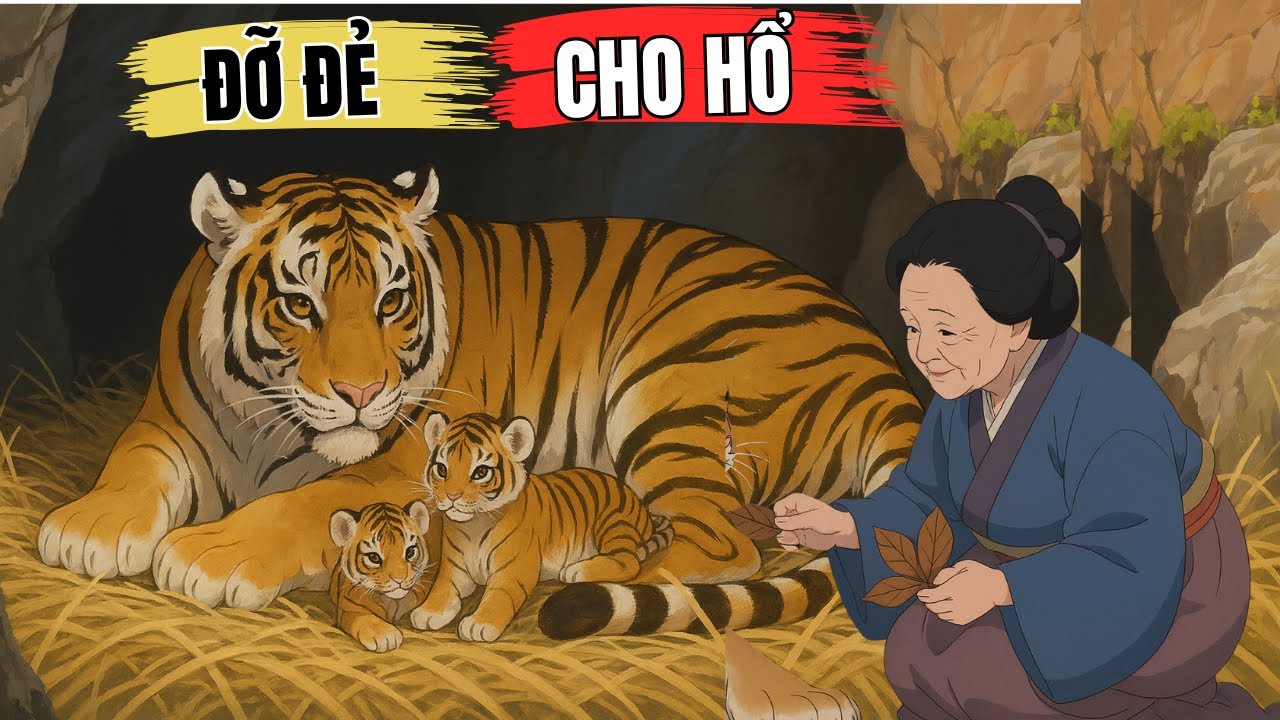 Bà Đỡ Cứu Hổ: NHÂN TÍNH – THÚ TÍNH Và Một Ân Tình Xuyên Ba Trăm Năm|10 Câu Chuyện Nhân Quả Cuộc Sống