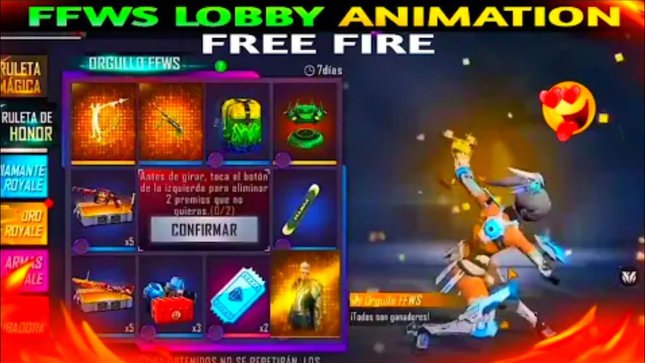 NEXT FADED WHEEL EVENT FREE FIRE | FFWS LOBBY ANIMATION | FADED WHEEL EVENT | FREE FIRE