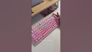 Aula F75 creamy mechanical keyboard unboxing ⌨️ #keyboardunboxing #unboxing #gamingkeyboard