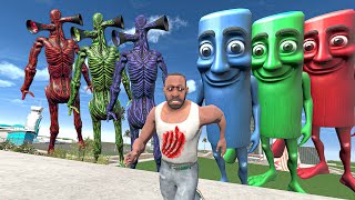 Franklin Save Sirenhead Team From TungTung Sahir Team In Indian Bike Driving 3d screenshot 2