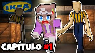ENCERRADA EN SCP-3008 PERO en MINECRAFT 😨 Empleados MUTANTES | Capítulo 1