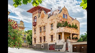 Inside a Slightly Wacky Art Nouveau Masterpiece | Luxury Villa in the Heart of Europe