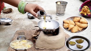 Miniature Samosa  | Mini Food Samosa |How To Fold Samosa  I INDIAN RECIPE | Nano food factory