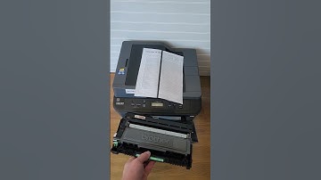 Brother printer defect resolution. #brother # printer #toner #fixed