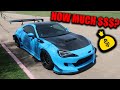 HOW MUCH DOES IT COST TO BUILD A WIDEBODY BAGGED FRS?! - FRS Build Cost Breakdown