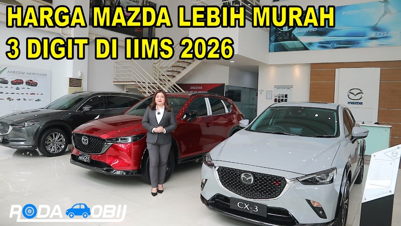 Mazda CX80 PHEV Hadir Di IIMS 2026 | Roda Mobil