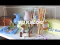sub/vlog»大江戸骨董市でフランスアンティーク🥐可愛いを集めたラックとクリスマスパーティ🧶🧸🎀🎄🧵💍🎂