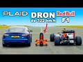 Tesla S Plaid vs dron F1 de 322 km/h: ARRANCONES