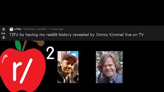 Rtifu Tifu By Having My Reddit History Revealed By Jimmy Kimmel Live On Tv