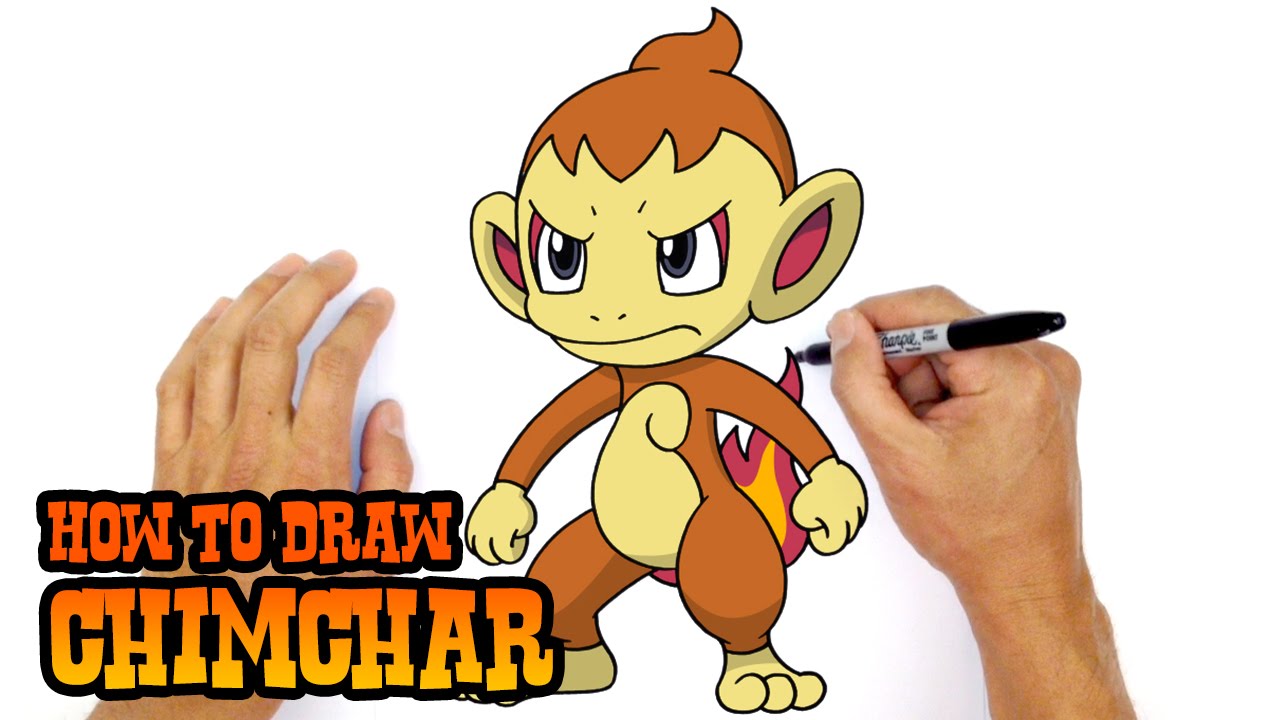 How to Draw Chimchar | Pokemon - YouTube