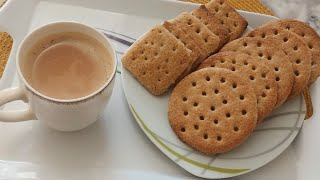 DIGESTIVE  BISCUITS Recipe @CookwithSN