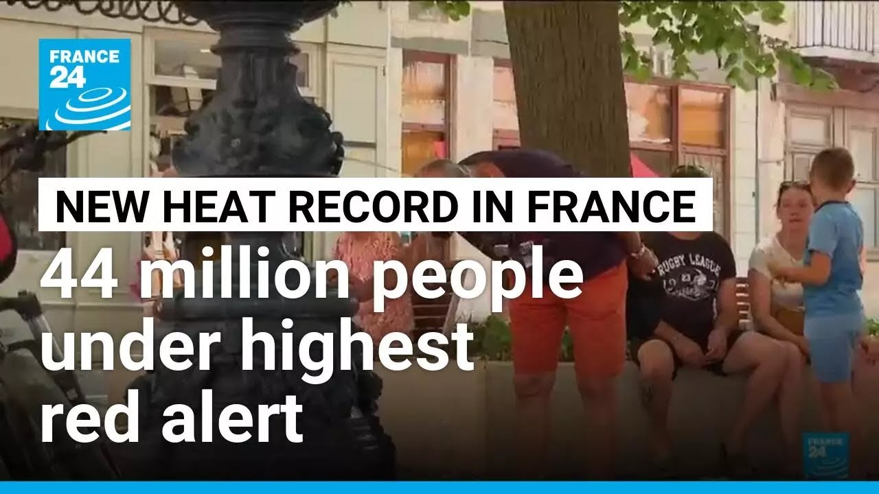 France experiences its hottest day since measurements began in 1947 • FRANCE 24 English