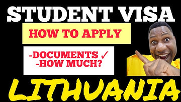 STUDENT VISA TO LITHUANIA 2023|ALL REQUIREMENTS|STUDY IN LITHUANIA