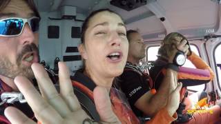 Tandem skydive of Wonder Women Susan Mrose