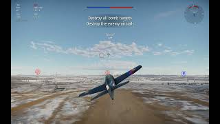 War Thunder F8F-1B France Gameplay