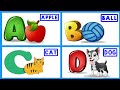 PART614, 26 LATTER ENGLISH ALPHABET, NURSERY RHYMES, PHONICS VIDEO, A FOR APPLE, ABCD, SU SU TV