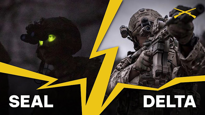 So sánh lực lượng delta và seal team 6