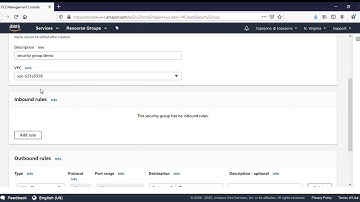 AWS - Create Security group on Amazon AWS