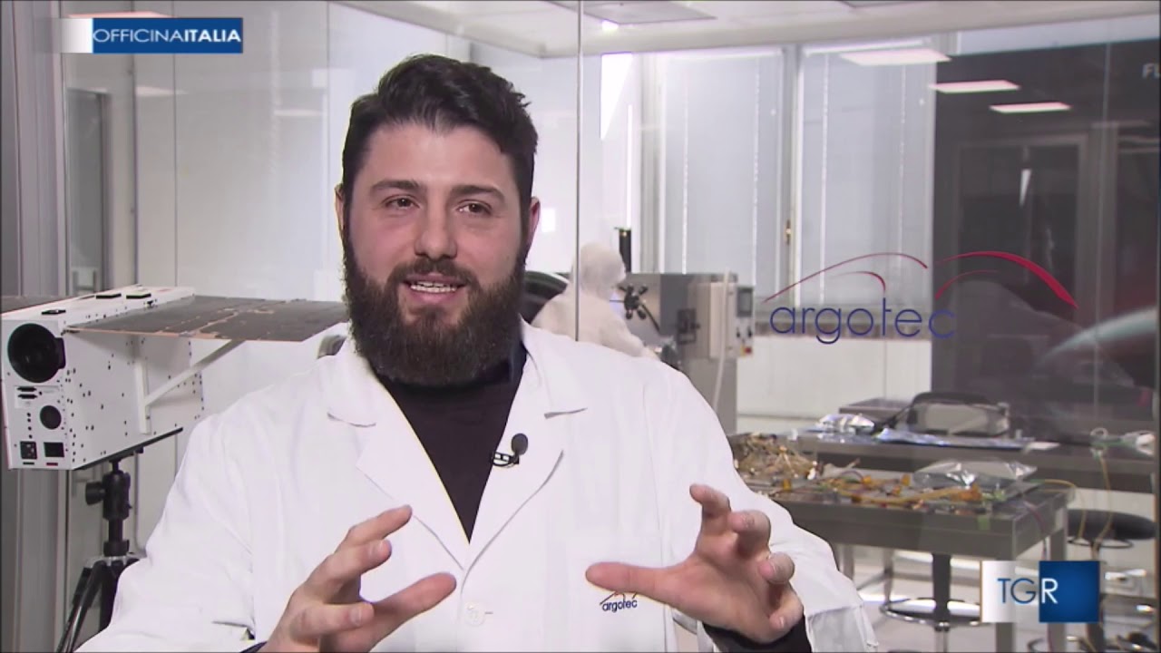 Argotec - Rai3 - Officina Italia 07/03/2020