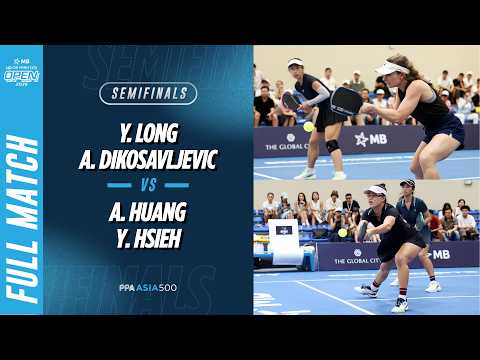Long/Dikosavljevic vs Huang/Hsieh - Women's Doubles Semifinals | MB Ho Chi Minh City Open 2026
