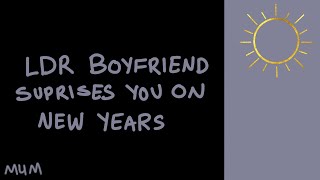 [M4M] [M4TM] Long Distance Boyfriend Surprises You on New Year's [LDR] [First Kiss] [ASMR] [SFW]