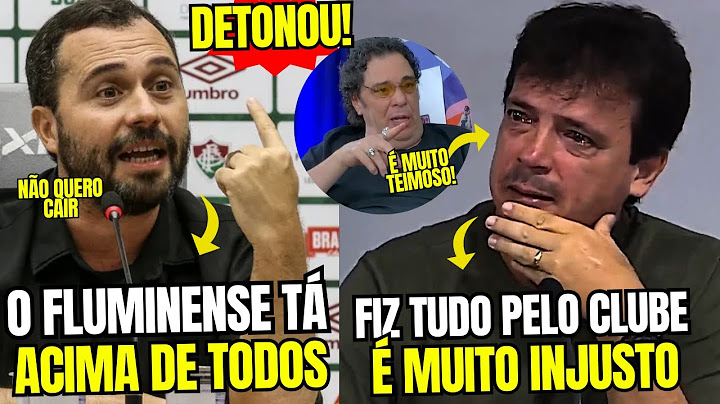 OLHA A ENTREVISTA QUE FEZ FERNANDO DINIZ CHORAR E CASAGRANDE DETONANDO O TREINADOR QUE DEIXOU O FLU