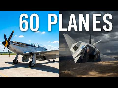 60 Aircraft, 10 Seconds: Can You Name Them All?