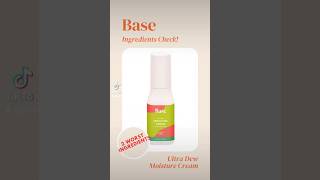 Base Ultra Dew Moisture Cream Ingredients Check