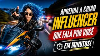 🏍️ Crie um Influencer IA em Minutos