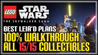 Best Leia’d Plans 100% Walkthrough LEGO Star Wars The Skywalker Saga
