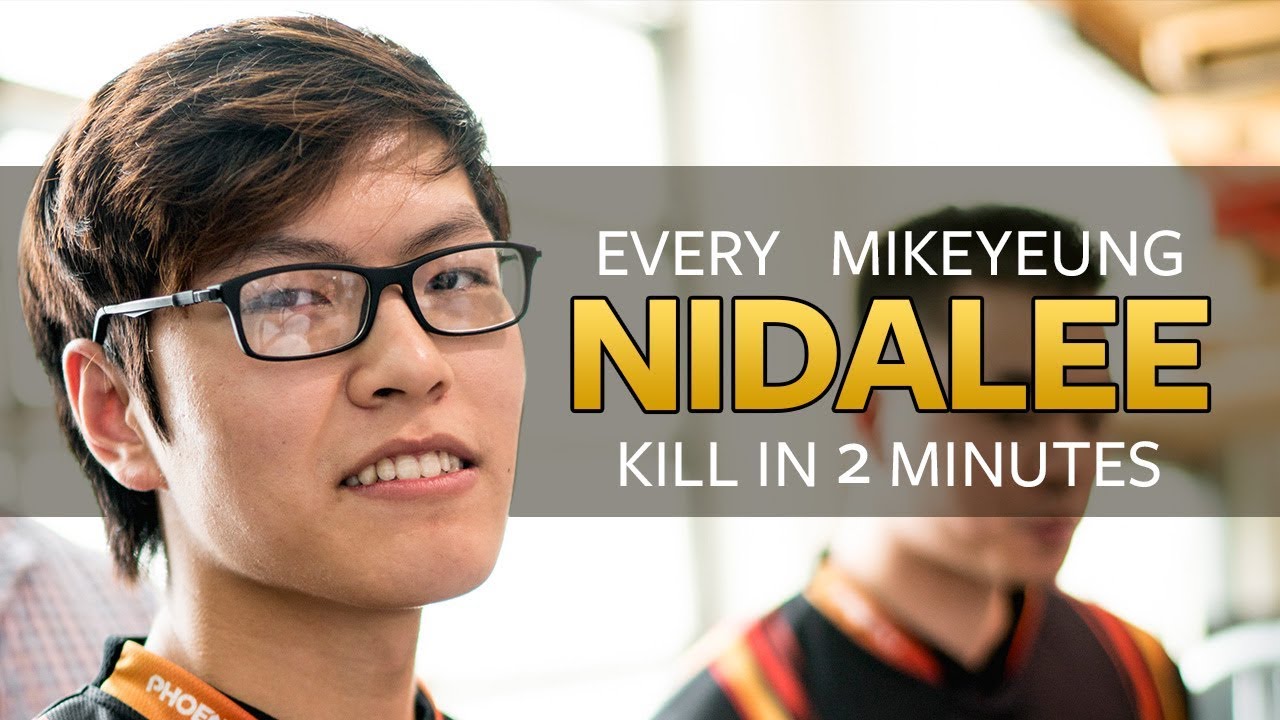 Every MikeYeung Nidalee Kill from Summer Split 2017