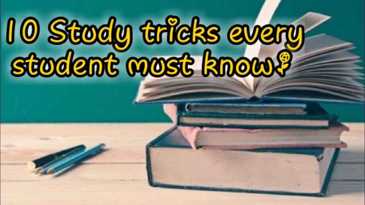 10 Study tricks every student must know ! || U Academy || - YouTube