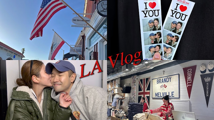 【🇺🇸】 LA 산타모니카에서 생긴 일 🇺🇸🧸 (7개월만에 한국…가기 전 경유지 Vlog)