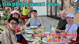 Bạn người Mỹ về Việt Nam gặp gia đình Thảo. Giá phòng khách sạn, nhà hàng ở Bến Tre