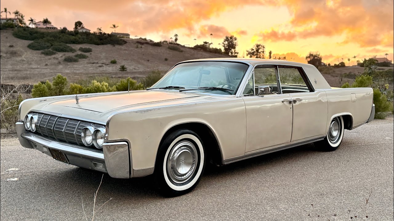 1964 Lincoln Continental Suicide Doors. Rare Bucket Seat Option