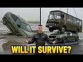 " BMW X6 M " VS Concrete and Bus Drop | Evgeny's Craziest Stunt Yet