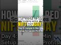 day 4 Scalping Series, 8% profit booked today #daytrading #intraday #intradaytrading