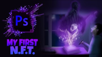 How I Photoshopped my First NFT | Math Dementor Photoshop SpeedArt #new #nft