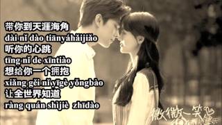 Video thumbnail of "[Pinyin Lyrics] Weiwei's Beautiful Smile - Yang Yang (Yêu em từ cái nhìn đầu tiên OST)"