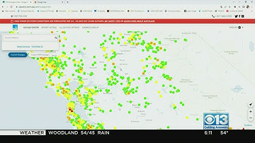 Power outages still affecting SMUD and PG&E customers