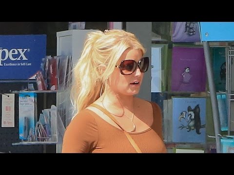 Jessica Simpson Steps Out In A Skin Tight Mini Dress After Bizarre HSN Appearance