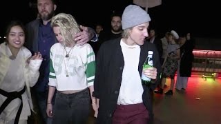 EXCLUSIVE - Kristen Stewart holding the hand of her girlfriend went out of the American Honey Party
