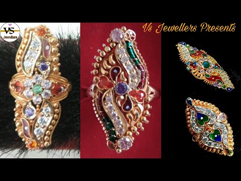 Buy quality designed om fancy ladies gold ring in Ahmedabad