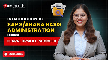 Introduction to SAP S/4HANA Basis Administration Course | ZaranTech