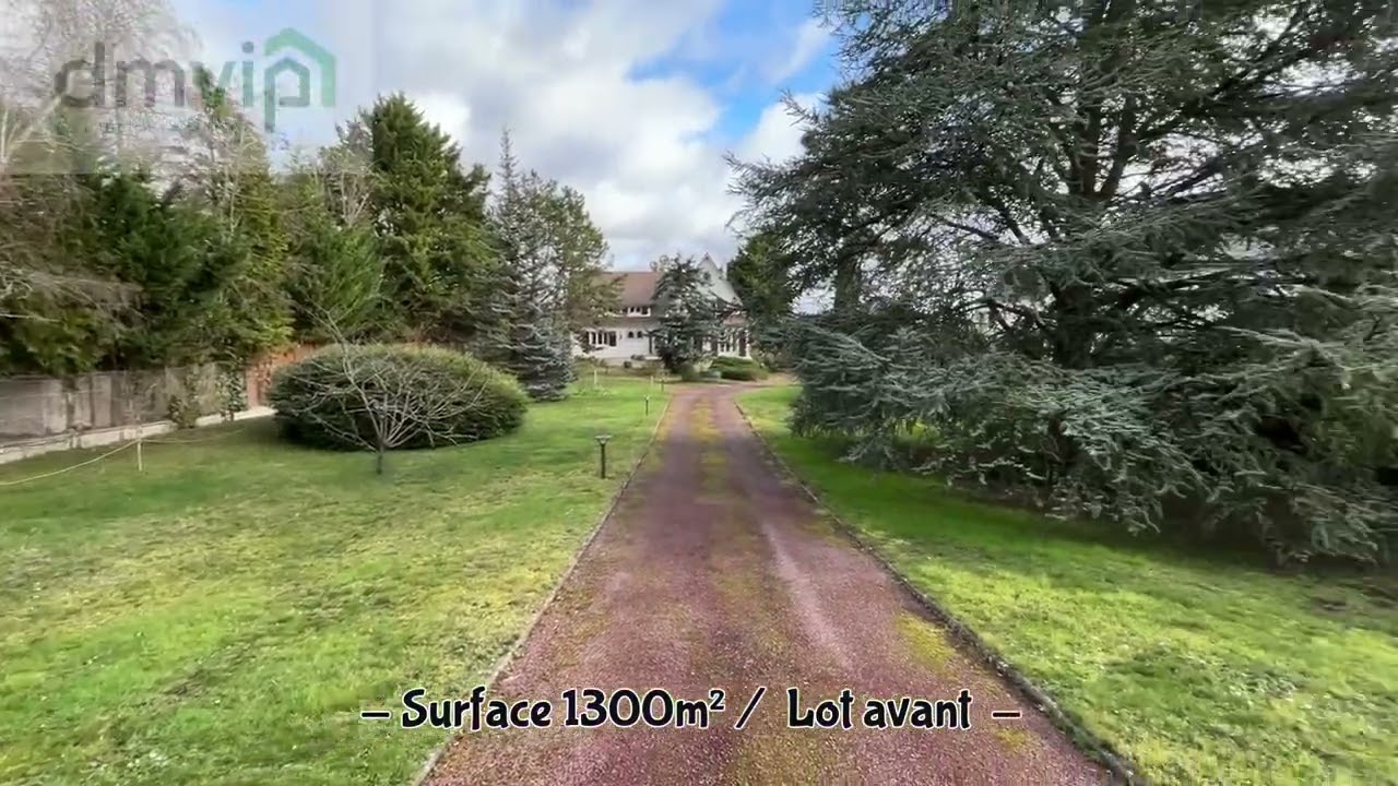 TERRAIN A BATIR VILLENNES/SEINE  1300m²