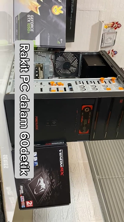 rakit pc kerehore dalam waktu 60detik #rakitanpc #rakitpc #gaming #pcbuild #kerehore