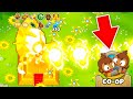 GOD BOOSTING a RANDOM Persons Tower in CO-OP Bloons TD 6!