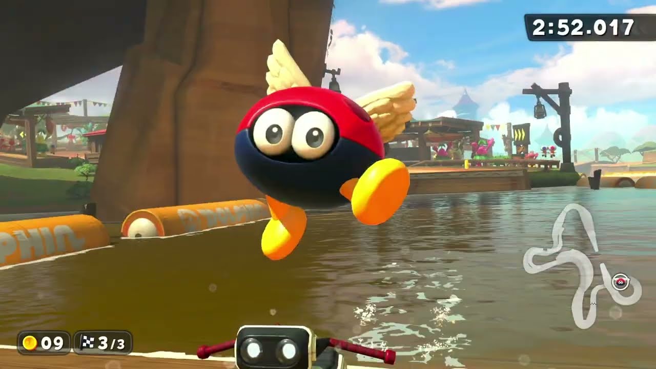 マリオカートワールド！　ルイージのせいで中途ふわんたに終わってキレたよ＾〜〜〜〜😡😡😡