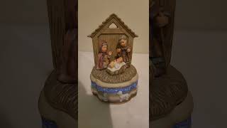 Berta Hummel Holy Night Bisque l - Silent Night - Nativity Scene Video